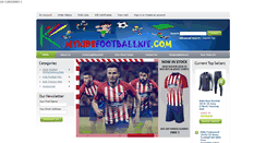 Desktop Screenshot of mykidsfootballkit.com